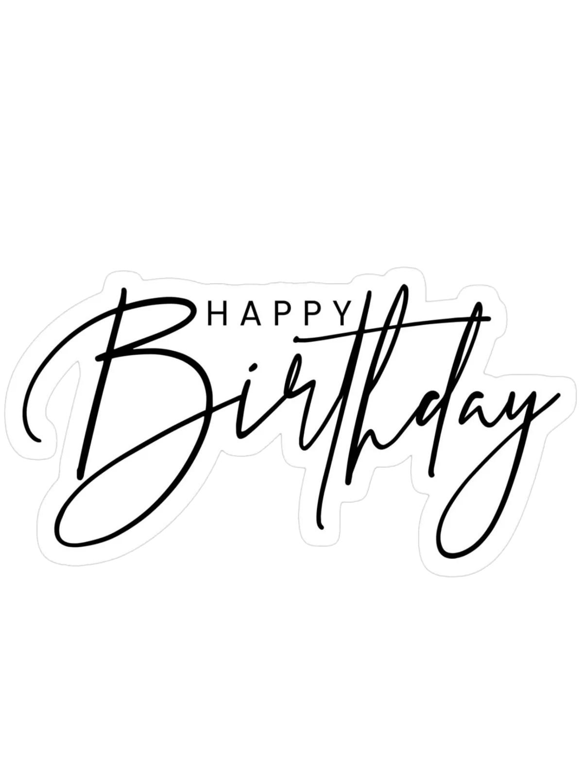 Happy Birthday